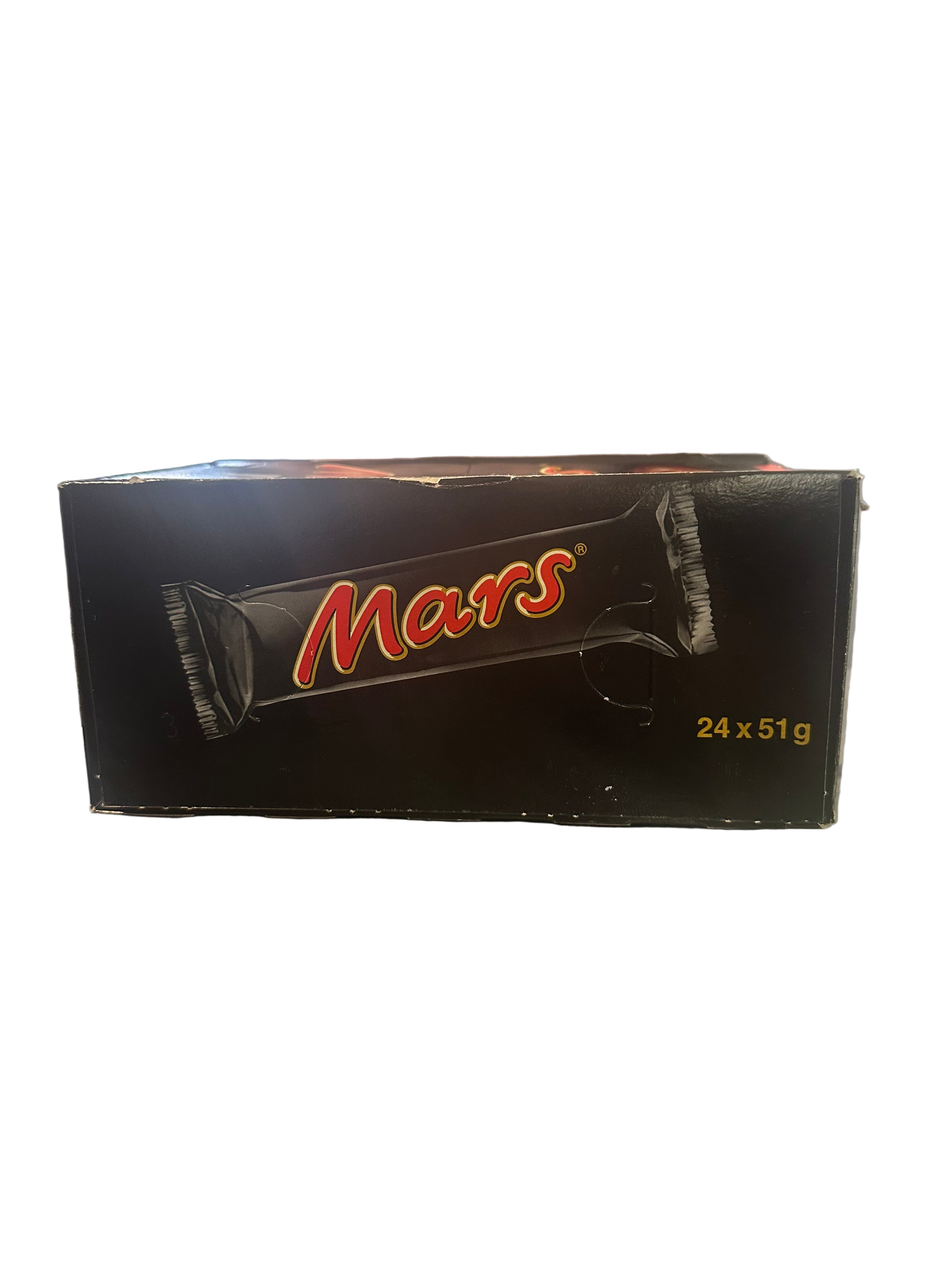 Box of 24 Official Mars Bars – Full Size